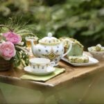 TRIANON collection. The TRIANON collection evokes the intimate elegance of the Petit Trianon at Versailles. Featuring neoclassical motifs, delicate reliefs, and graceful architectural lines, TRIANON porcelain captures aristocratic refinement and understated luxury. Designed for both functional use and decorative display, it embodies timeless French elegance.